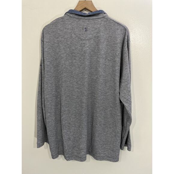 Johnnie-O Sweatshirt XL Randall Preppy Performance Athleisure Golf Normcore Zip - Picture 2 of 12